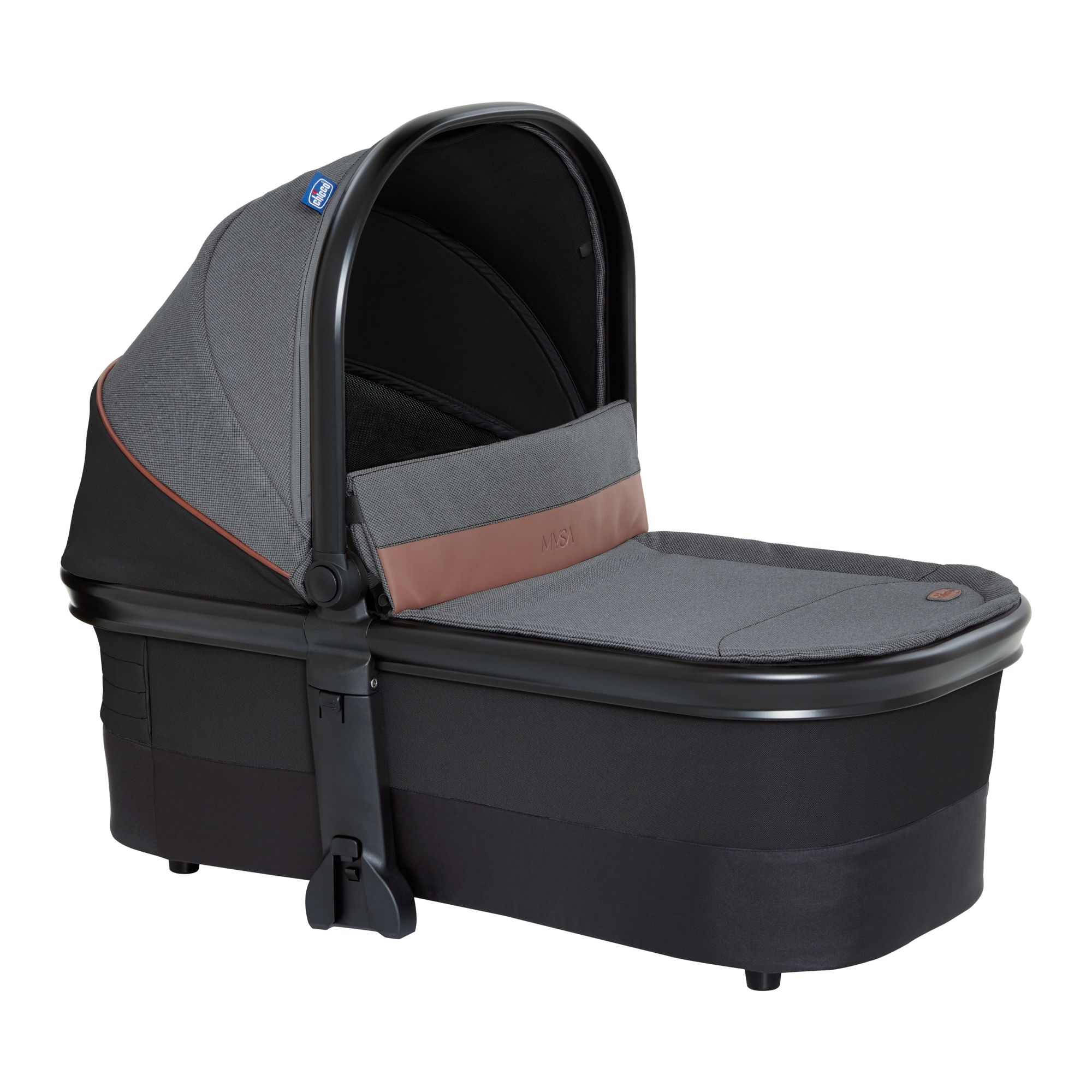 Люлька Chicco Mysa Light Carrycot Black Satin 05087027450000 - фото 9