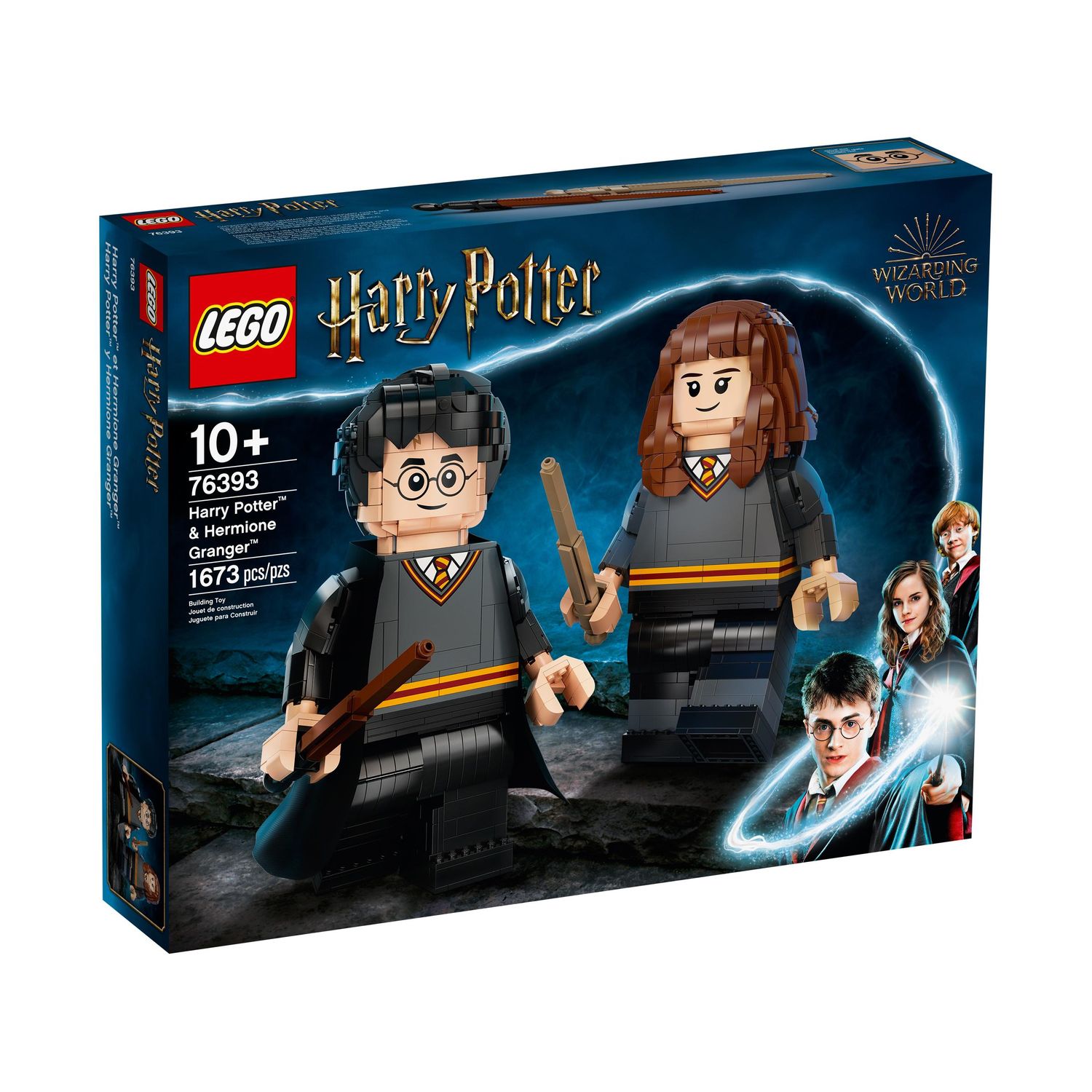 Конструктор LEGO Harry Potter Гарри Поттер и Гермиона купить по цене 10999  ₽ в интернет-магазине Детский мир