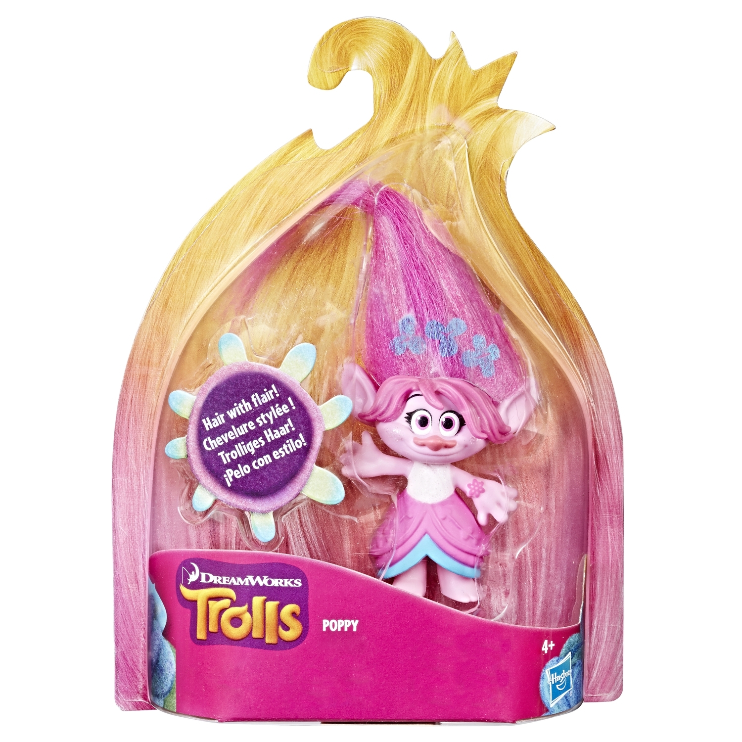 Коллекционная фигурка Trolls тролля Розочка (C2780EU40) - фото 2