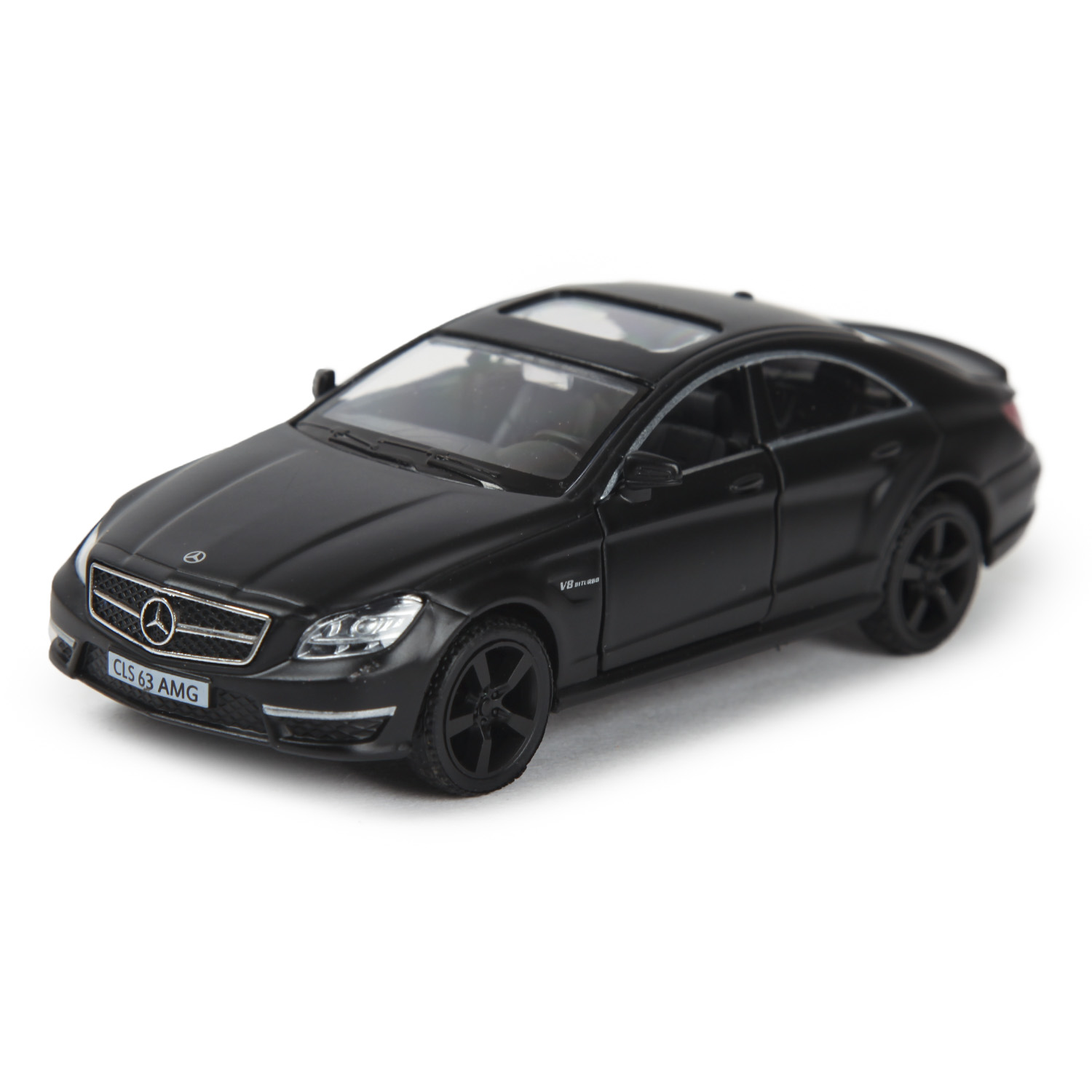 Машинка Mobicaro 1:32 Mercedes Benz CLS 63 AMG Черная 544995M 544995M - фото 1