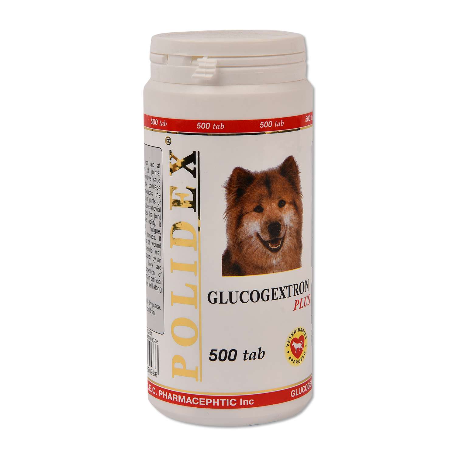 Витамины для собак Polidex Глюкогестрон плюс 500таблеток - фото 1