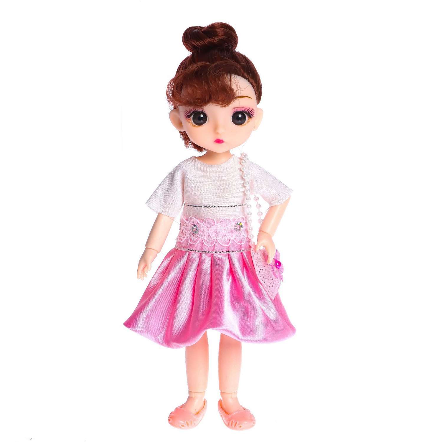 Кукла Лиза в платье в ассортименте 7145643 - фото 7