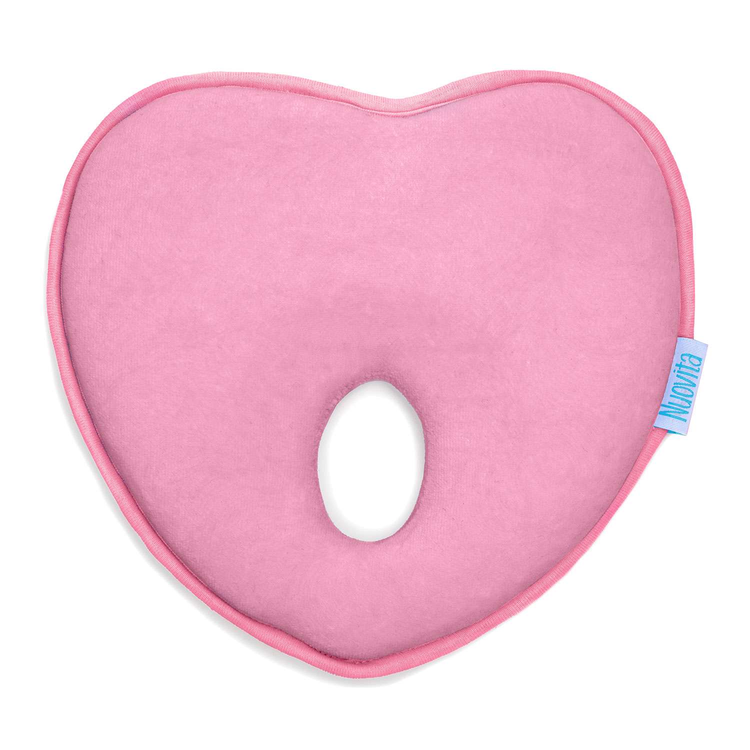 Подушка для новорожденного Nuovita NEONUTTI Cuore Memoria розовый - фото 13