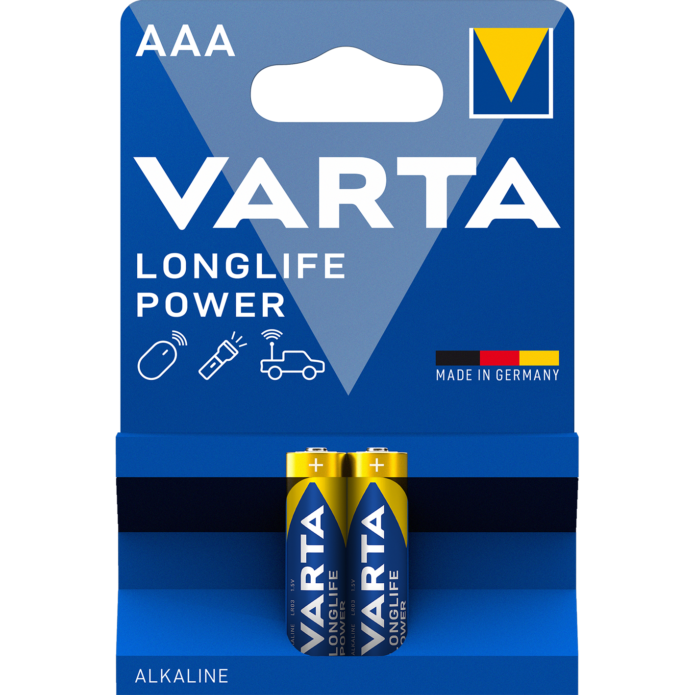 Батарейка Varta High Energy Micro 1.5V - LR03/ AAA 2шт - фото 1