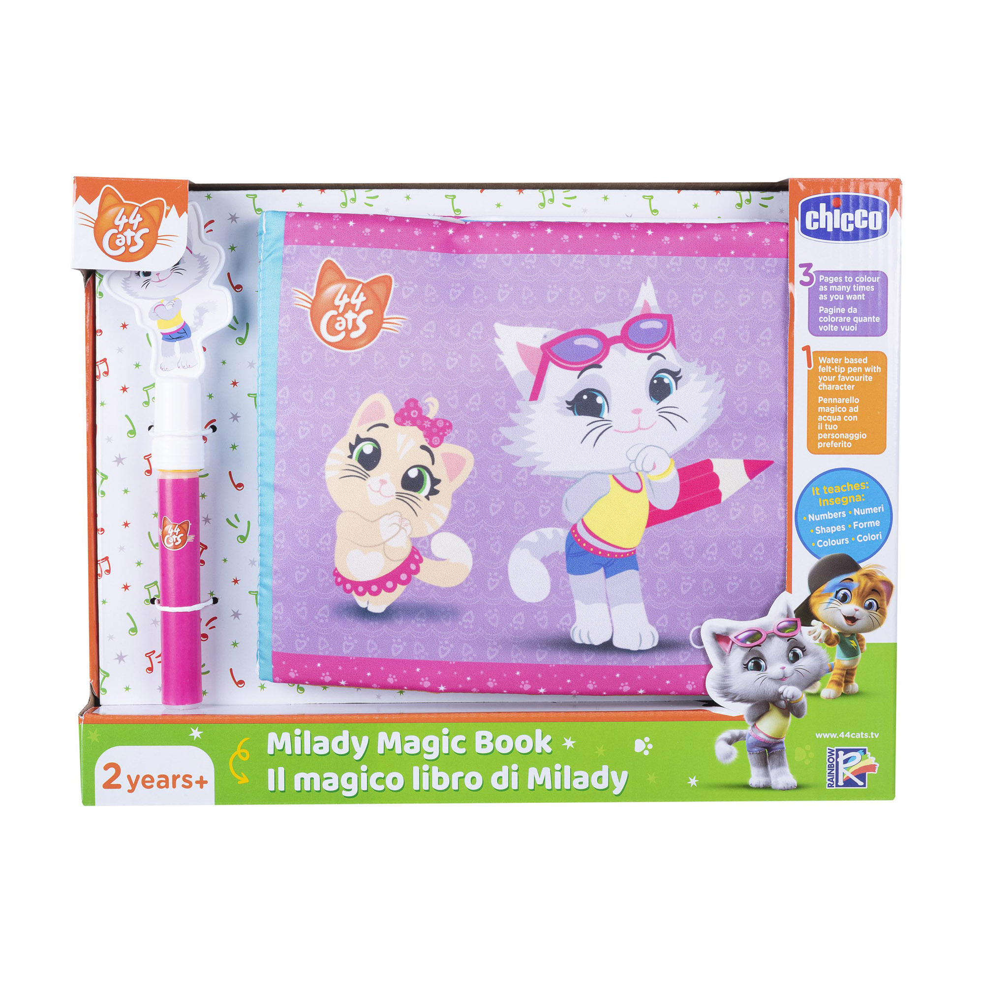 Игрушка CHICCO Книжка мягкая Milady Миледи - фото 4