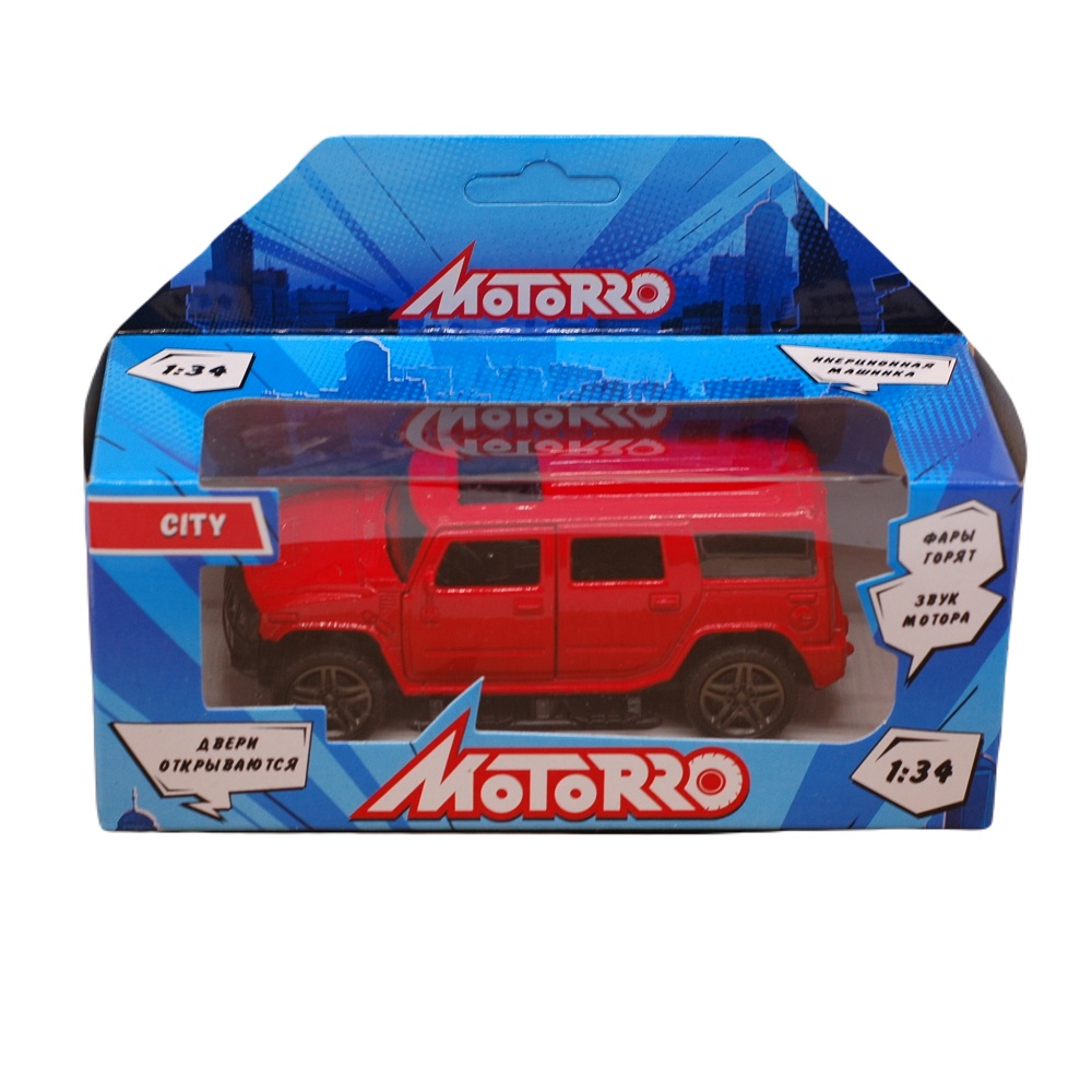 Автомобиль Motorro 1:32 инерционный HL1102-1 - фото 4