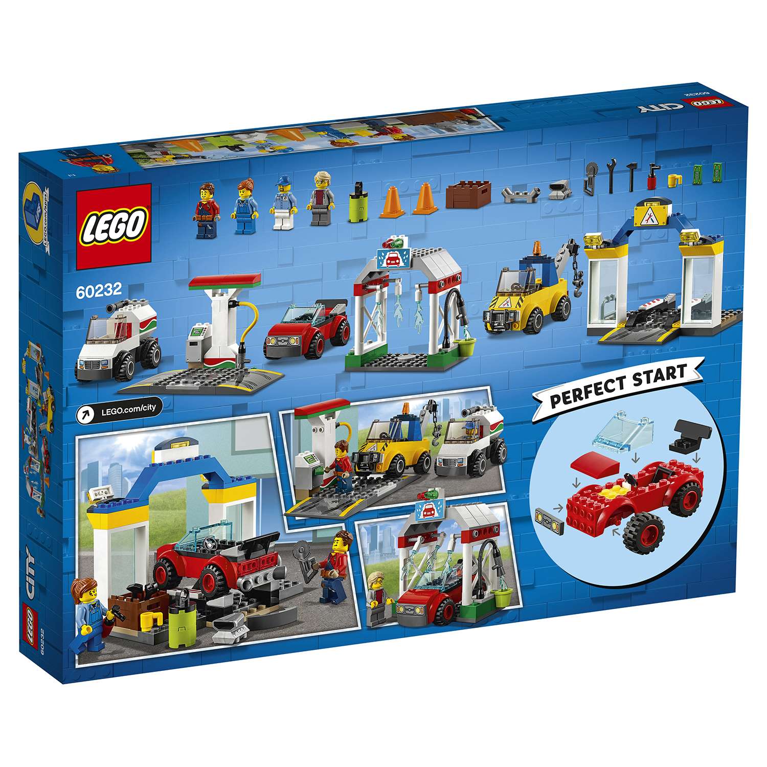 Конструктор LEGO City Town Автостоянка 60232 - фото 3