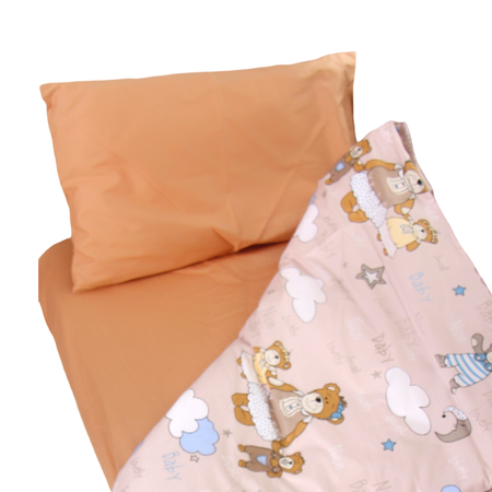 Комплект постельного белья SONA and ILONA детский 3 предмета (120х60 см)