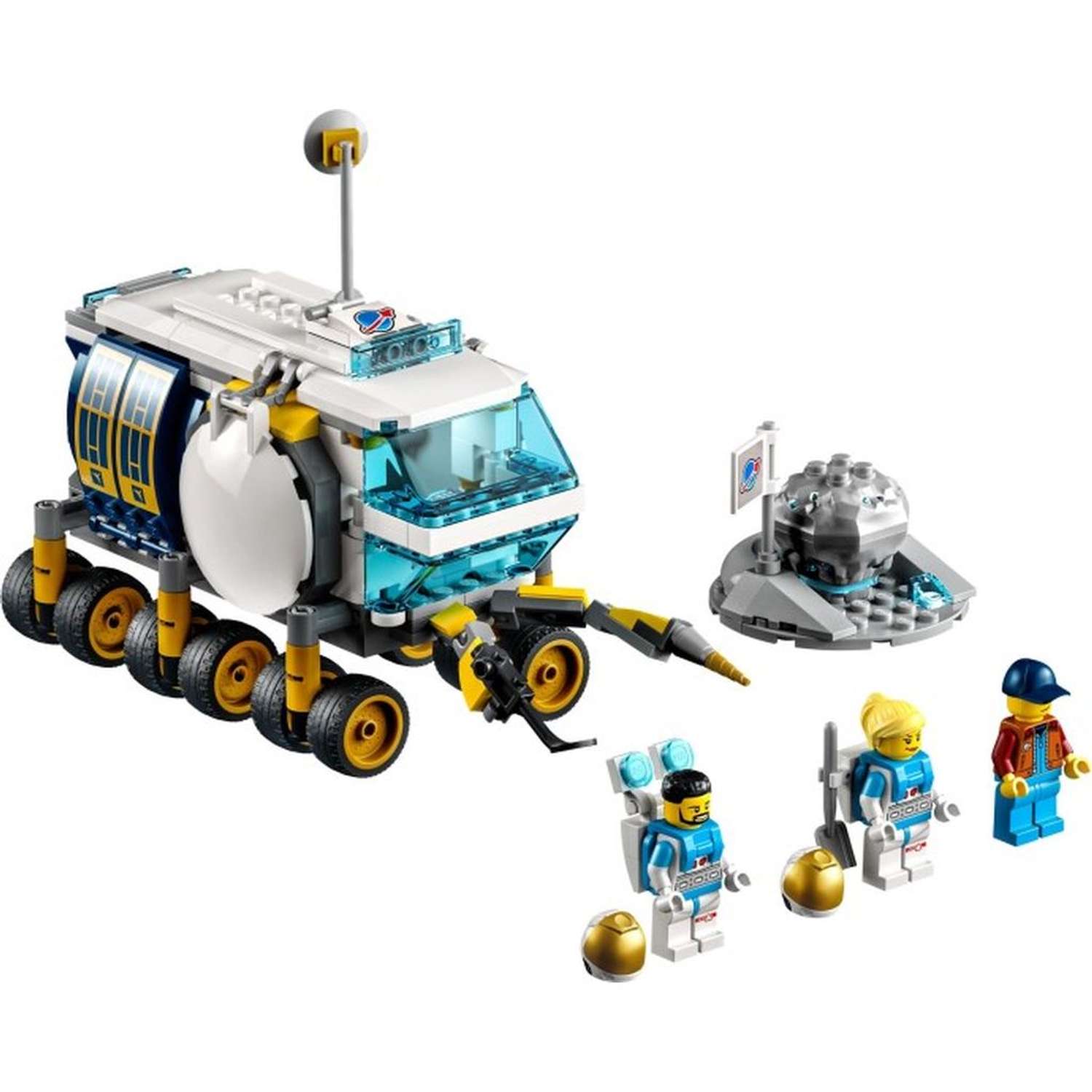 Конструктор LEGO City Space Луноход 60348 - фото 2