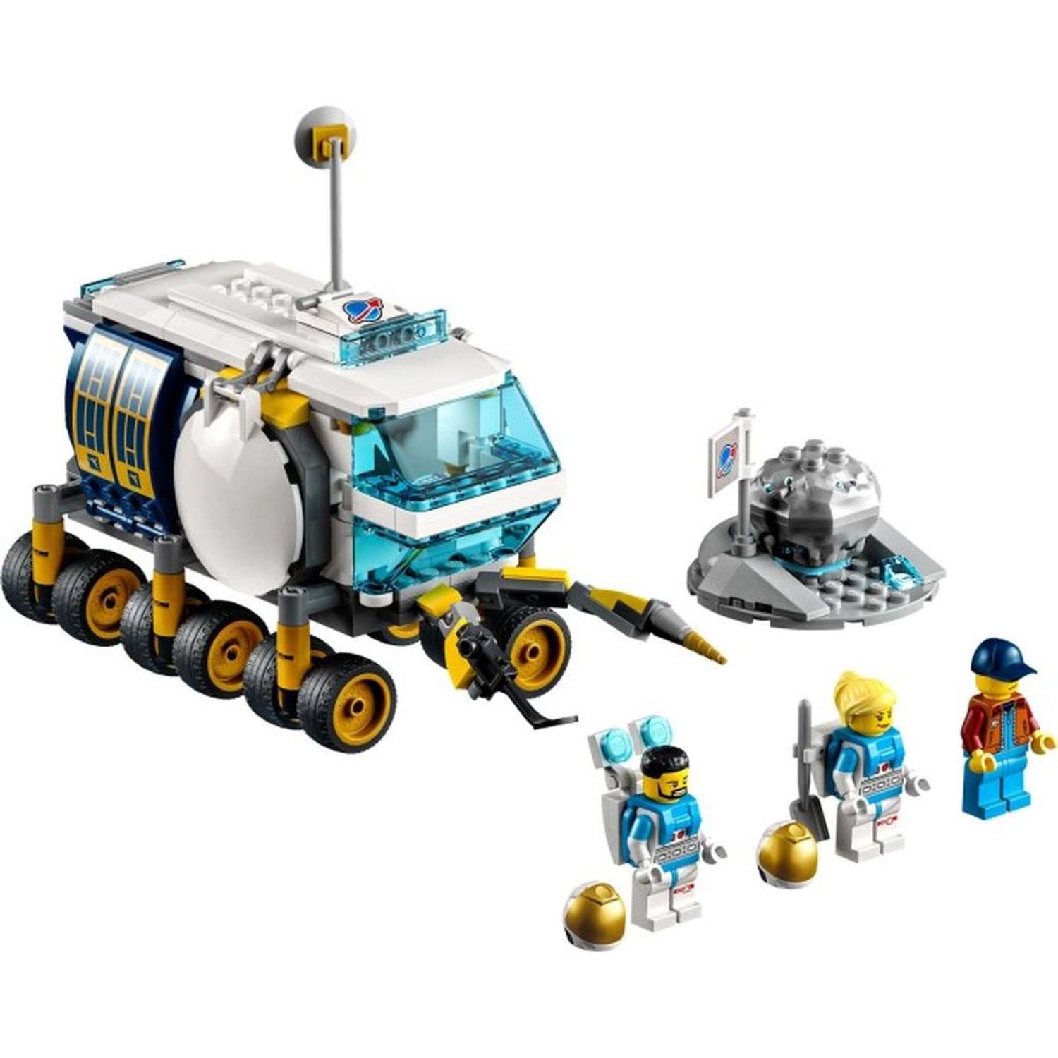 Конструктор LEGO City Space Луноход блочный - фото 2