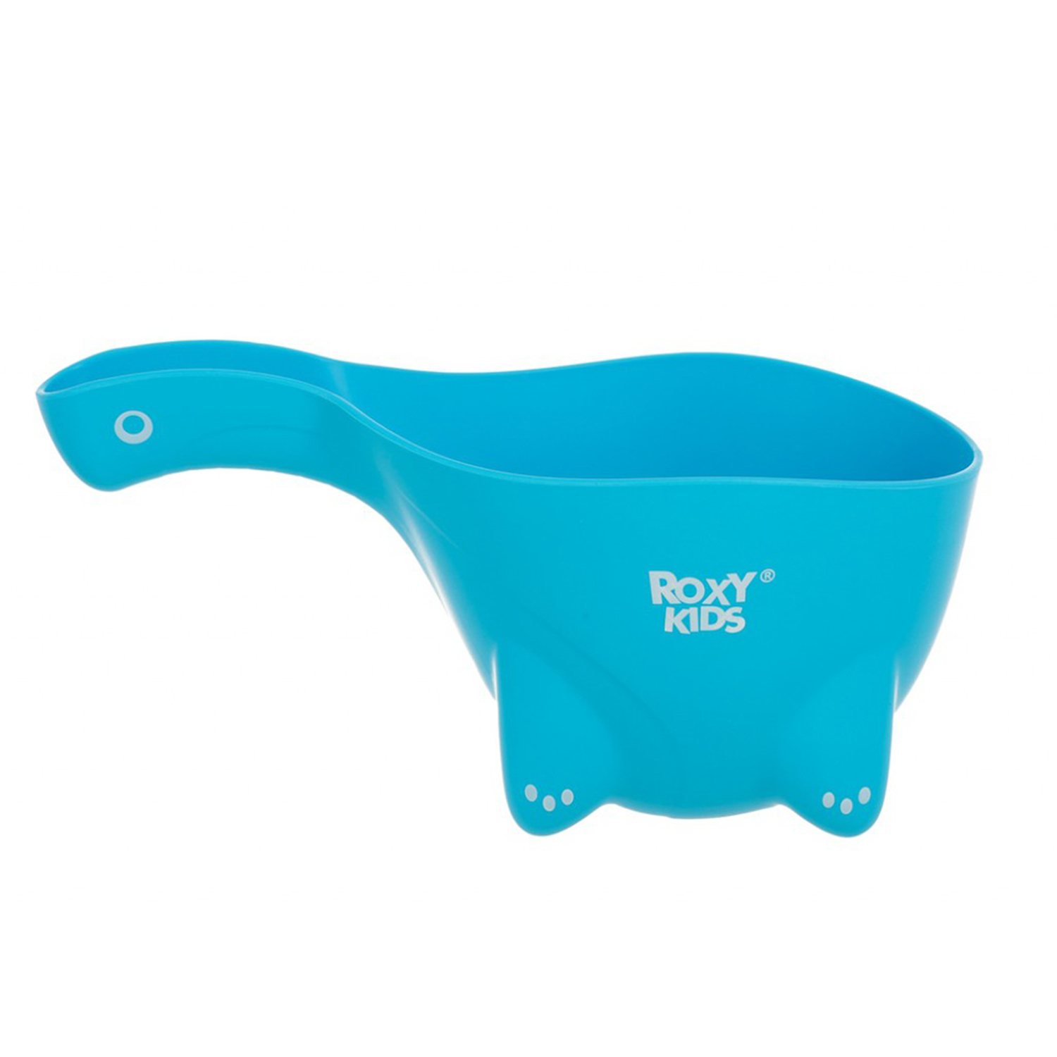 Ковшик мягкий ROXY-KIDS DINO SAFETY SCOOP Синий - фото 1