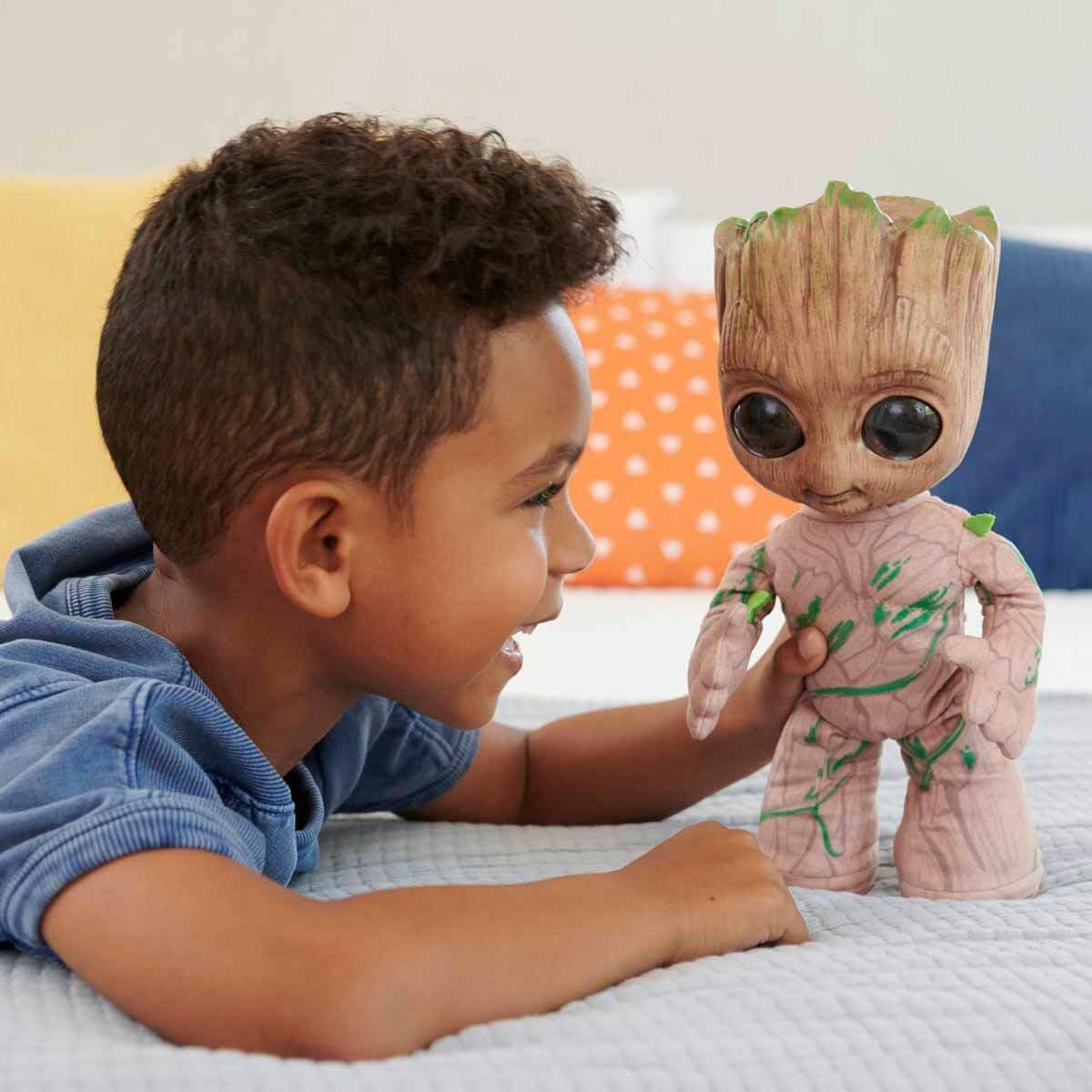 Игрушка Marvel I Am Groot Grooving Groot Feature Plush (E) HJM23 - фото 5