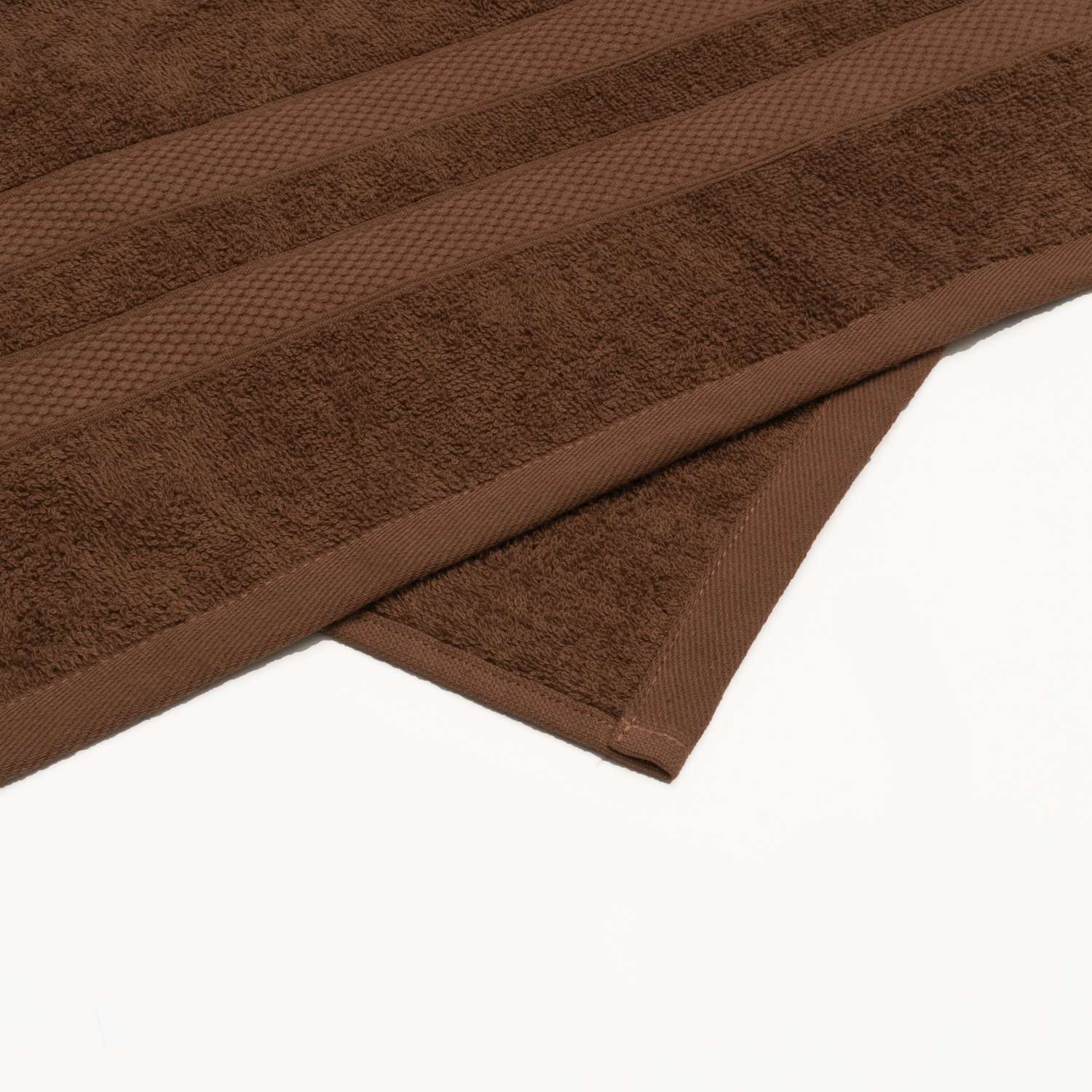 Набор махровых полотенец Unifico Nature шоколад набор из 3 шт.:30х60-1. 50х80-1. 70х130-1 - фото 15