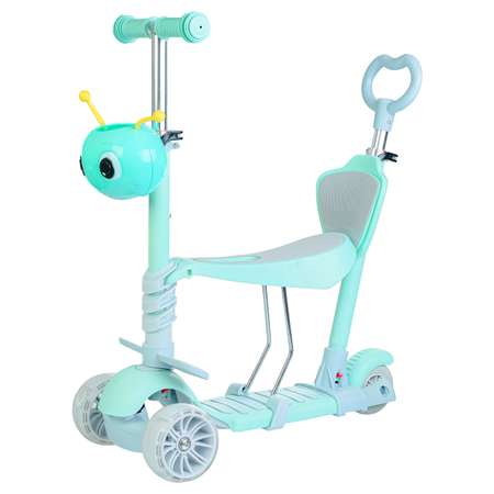 Самокат Ural Toys 5в1 бирюзовый