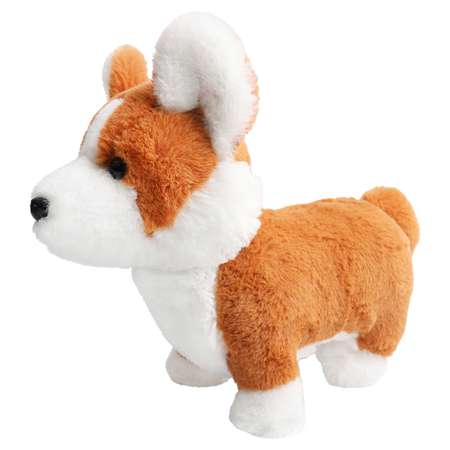 Мягкая игрушка All About Nature Собака Щенок Корги 25 см