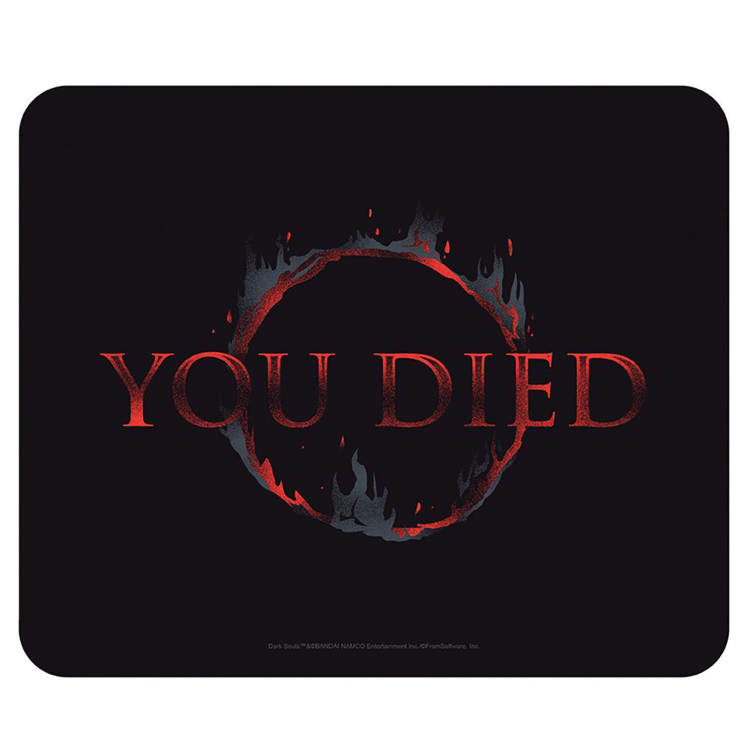 Коврик для мыши ABYStyle Dark Souls Flexible mousepad You Died 23.5x19.5 см - фото 1