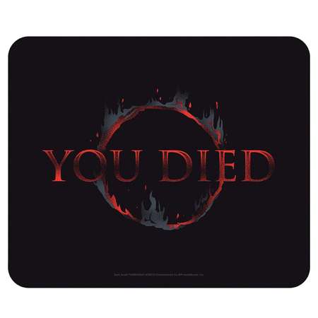 Коврик для мыши ABYStyle Dark Souls Flexible mousepad You Died 23.5x19.5 см