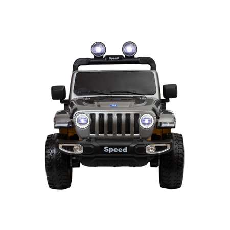 Электромобиль TOYLAND Джип Jeep Rubicon 5016 серый