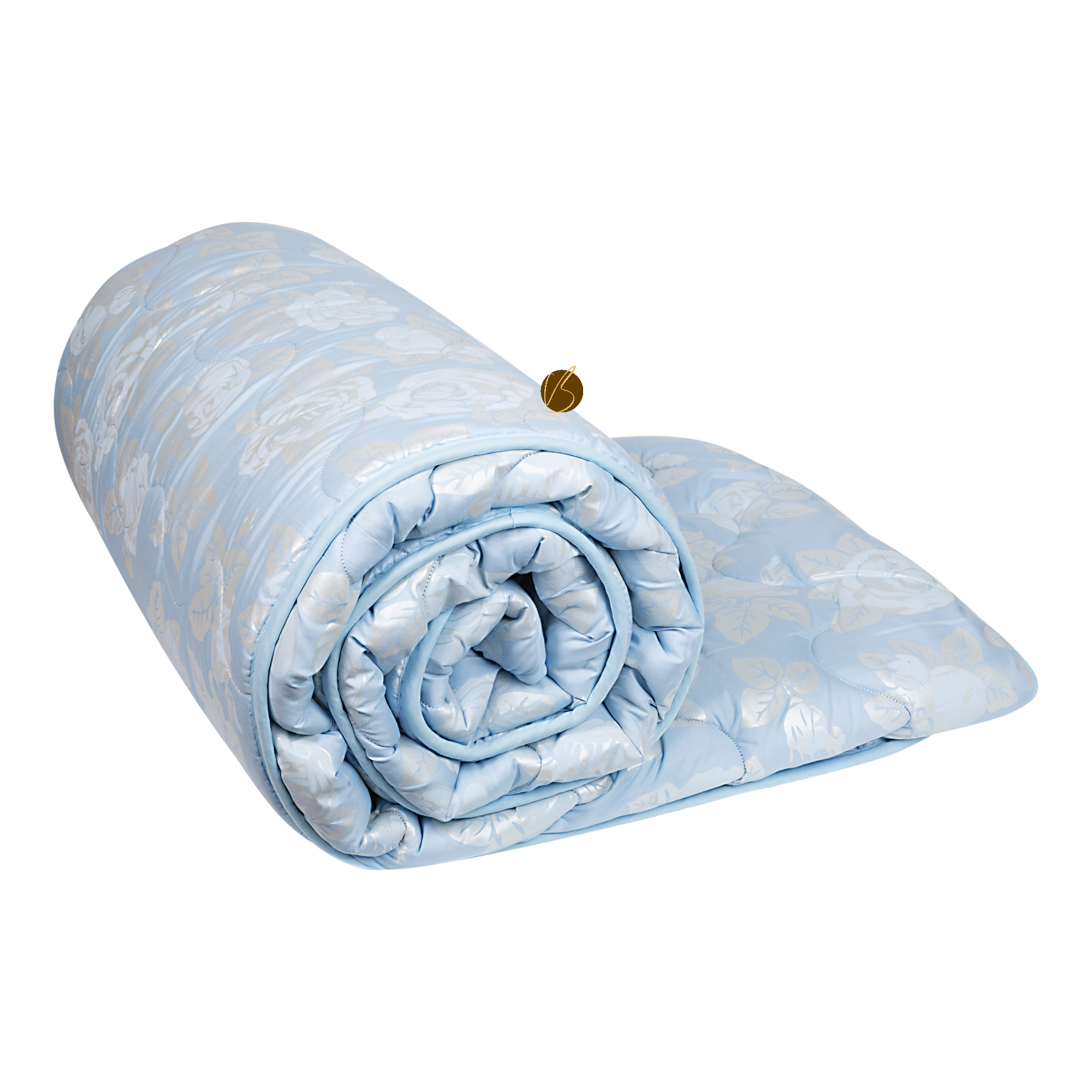 Одеяло Benalio 2 спальное Лебяжий пух комфорт всесезонное 172х205 см - фото 1