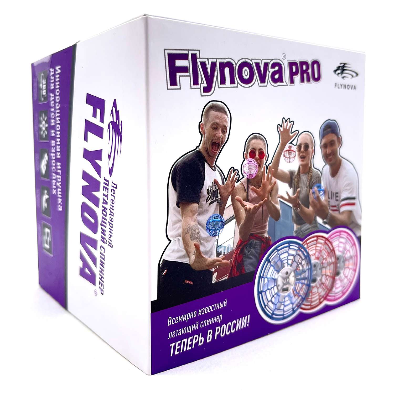 Спиннер Flynova Pro Летающий шар квадрокоптер - фото 6
