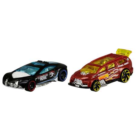 Набор машинок Hot Wheels Полицейская помощь масштабные 2шт GLP69