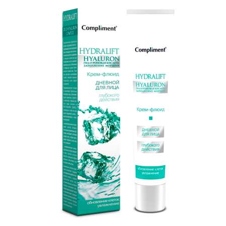 Крем-флюид Compliment Hydralift Hyaluron для лица дневной Глубокое увлажнение 50 мл