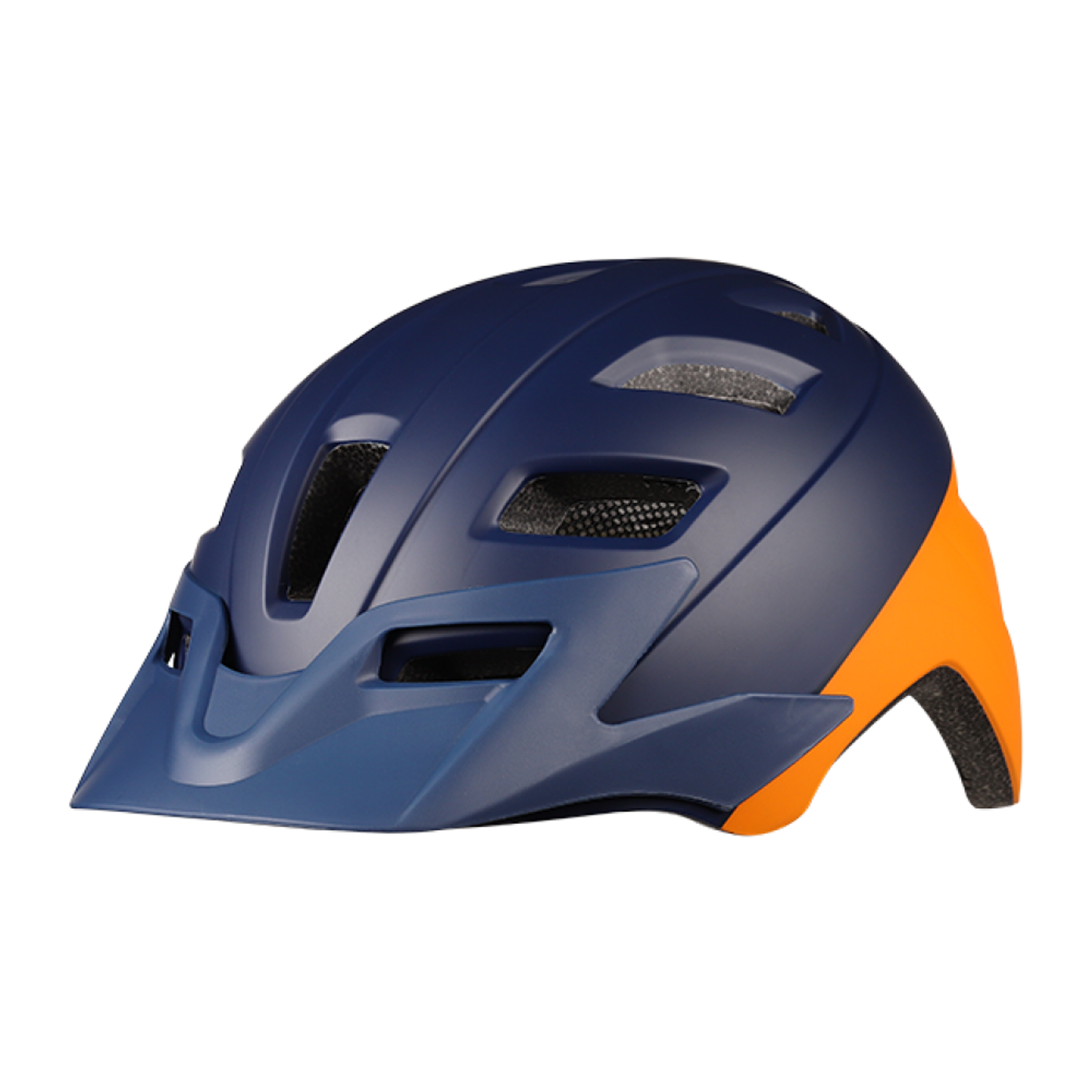 Шлем для велосипеда LOS RAKETOS Shark Navy Orange S-M - фото 1