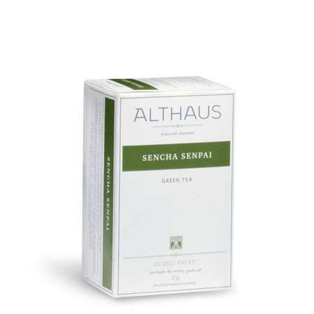 Чай ALTHAUS Deli Packs Sencha Senpai 20 x 1.75g