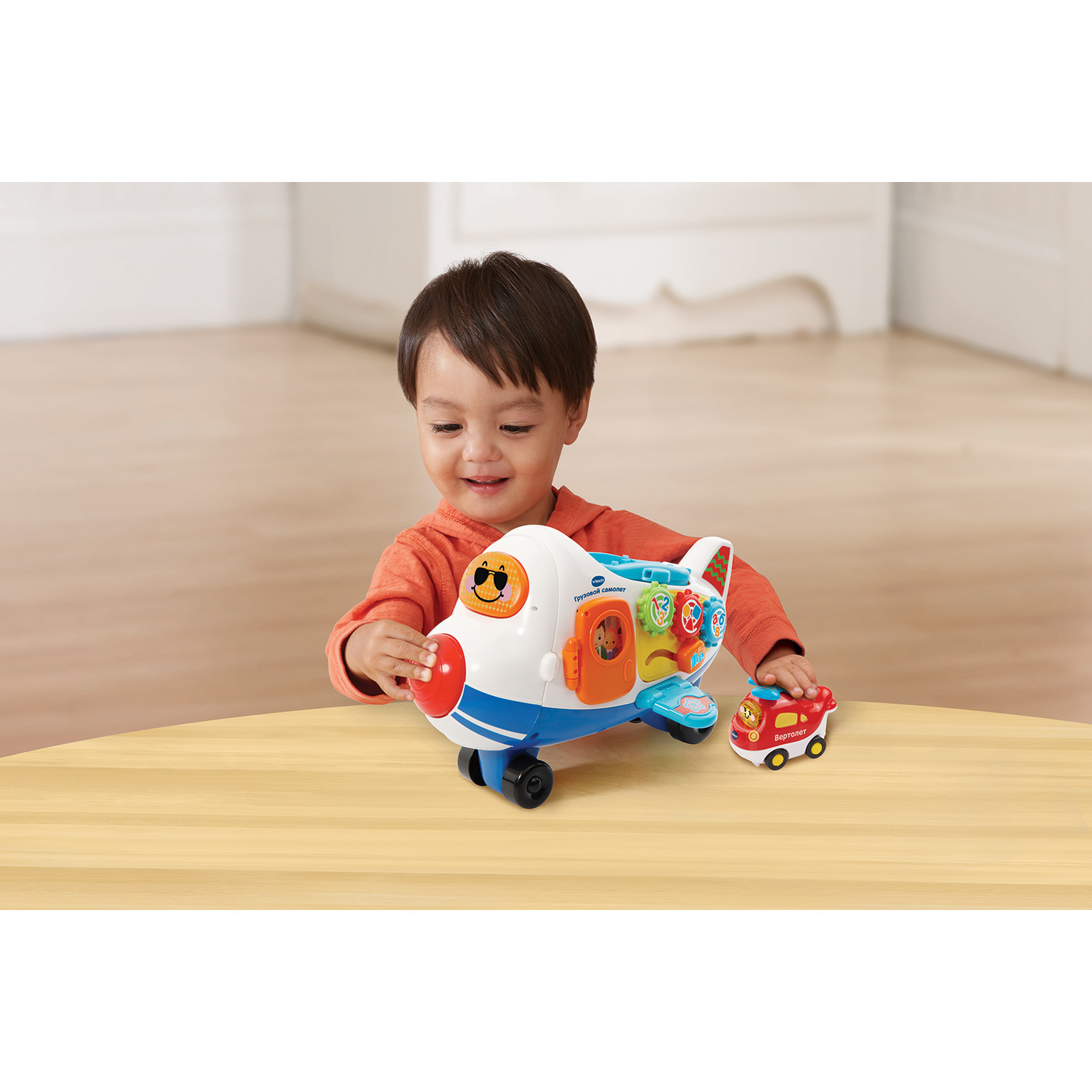 Игрушка Vtech Грузовой самолет 80-503126 - фото 11