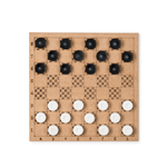 Игра Checkers Color с полем GARTI Логическая настольная игра из искусственного камня