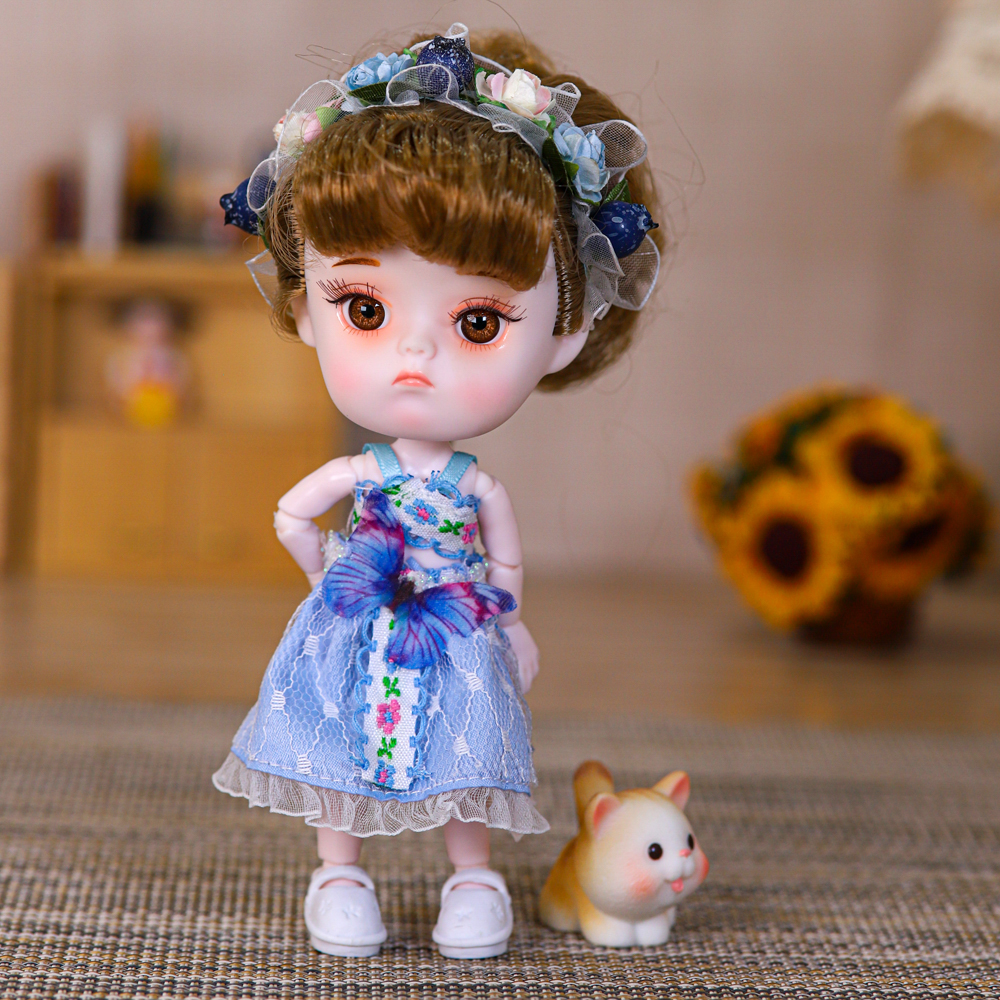 Кукла EstaBella Черничка на шарнирах коллекционная 46283521 - фото 3