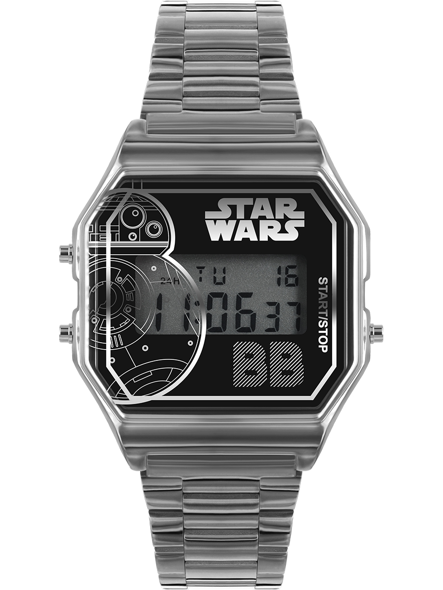 Электронные наручные часы Нестеров Star Wars с R2-D2 SW70303BB - фото 2