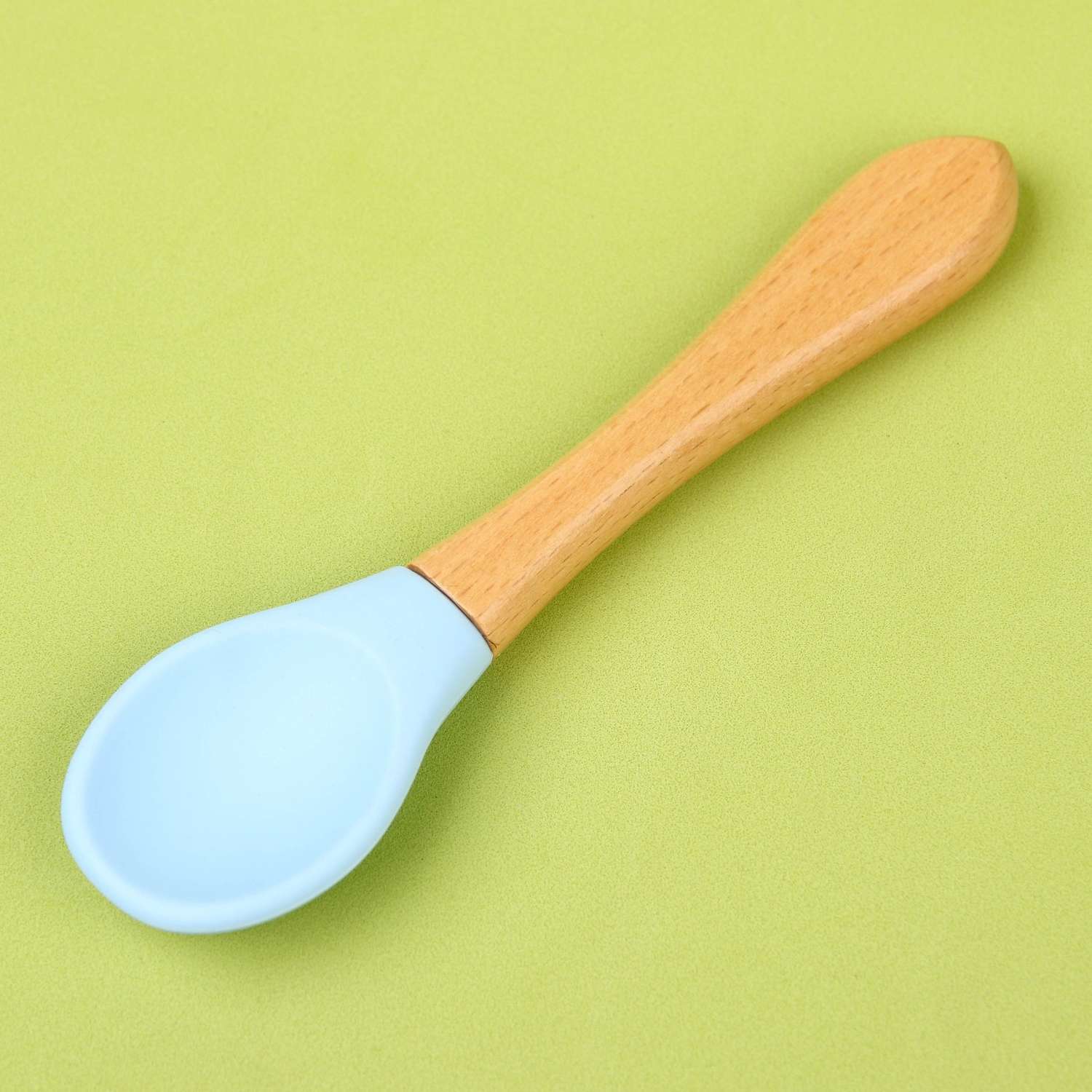 Набор для кормления Mum and Baby миска на присоске ложка цвет голубой - фото 4