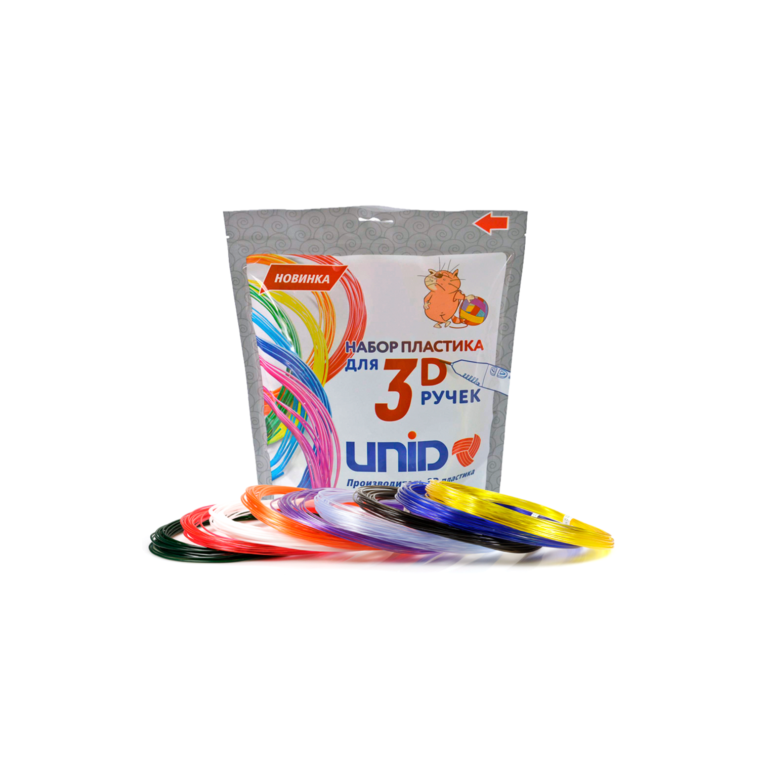 Пластик для 3д ручки UNID PRO9 - фото 1