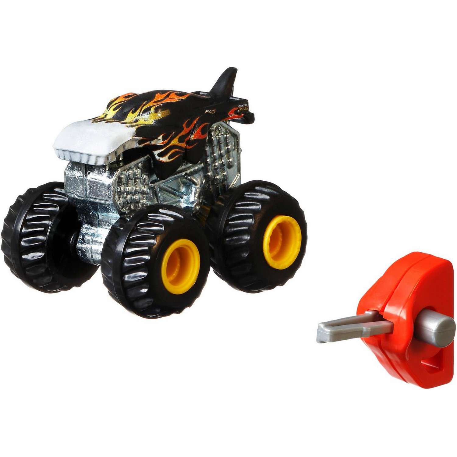 Машинка Hot Wheels Монстр-трак с заводным механизмом в непрозрачной упаковке (Сюрприз) GPB72 GPB72 - фото 8