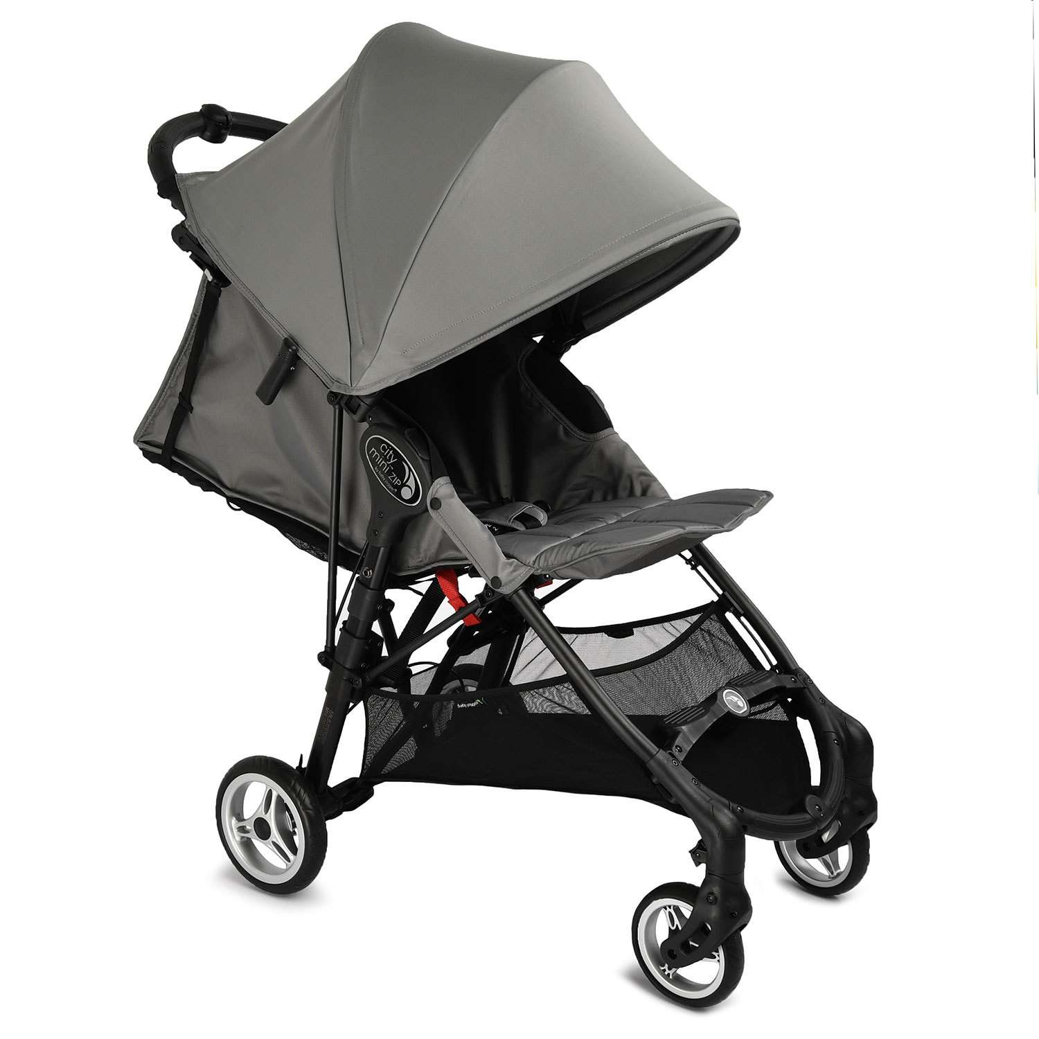 Коляска Baby Jogger City Mini Zip с бампером Grey - фото 1