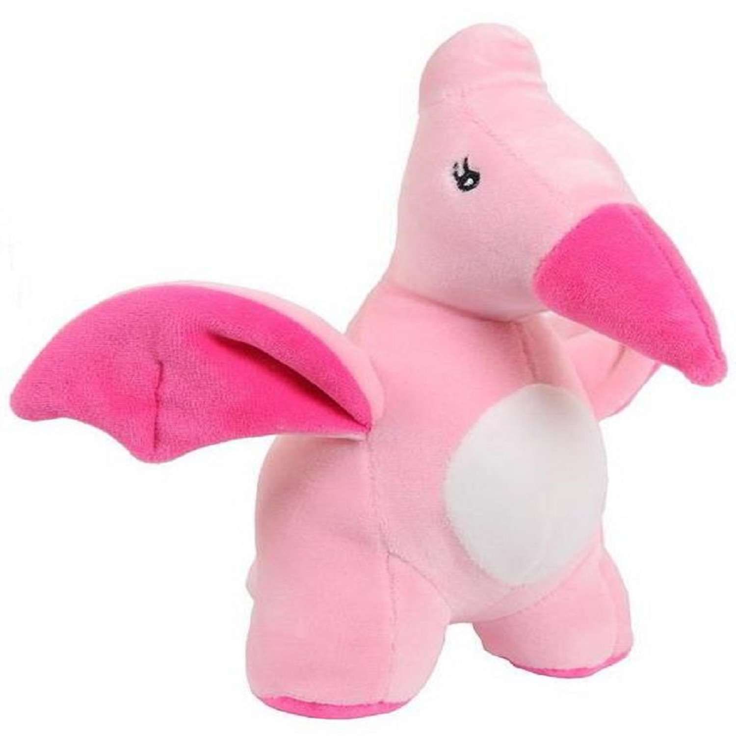 Мягкая игрушка ABtoys Dino Baby Динозаврик розовый - фото 1