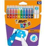 Фломастеры BIC Kids Пиши и Стирай 12 цв