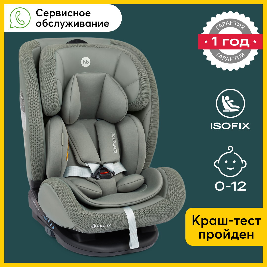 Автокресло Happy Baby Orex группа 0+/1/2/3 до 36 кг купить по цене 15635 ₽  в интернет-магазине Детский мир