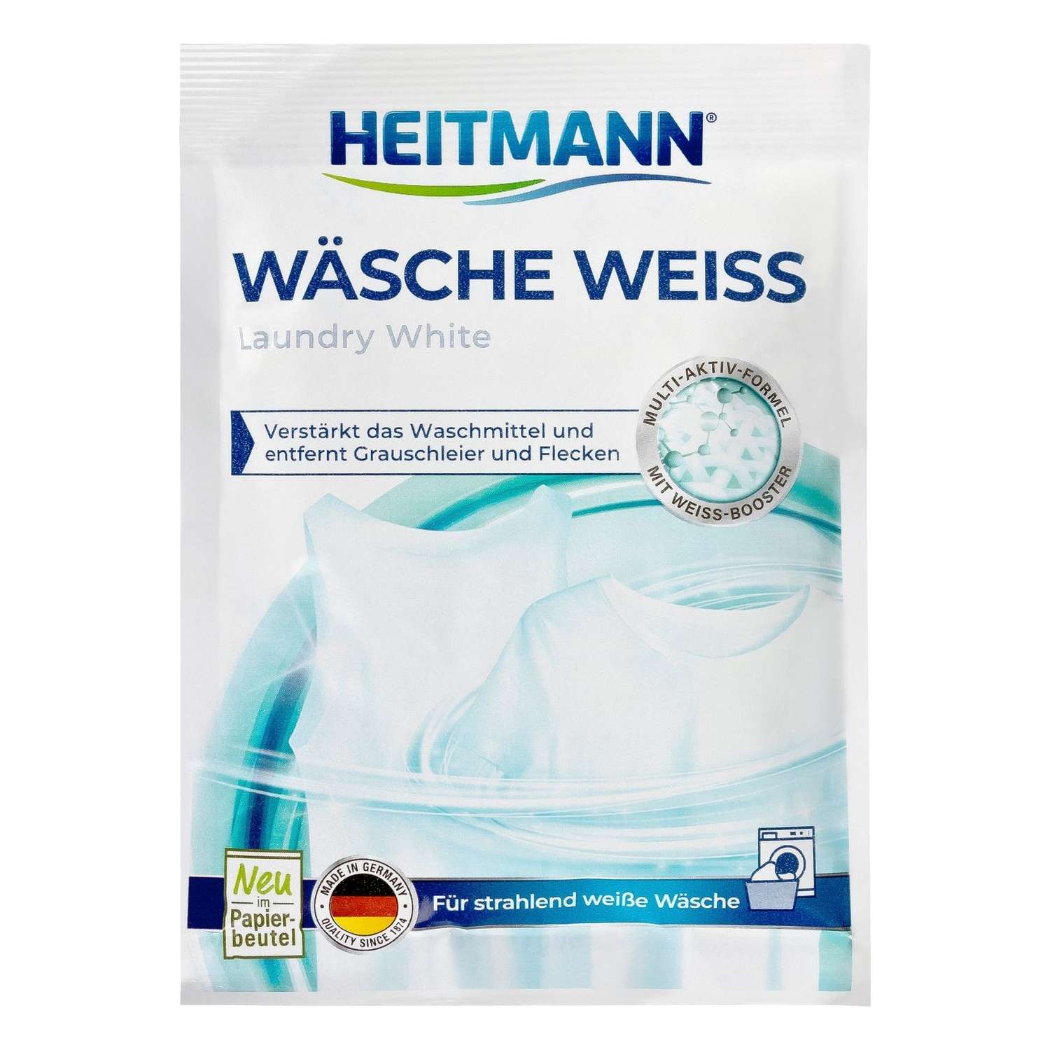 Отбеливатель Heitmann Wasche Weiss для белого белья 50 гр - фото 1
