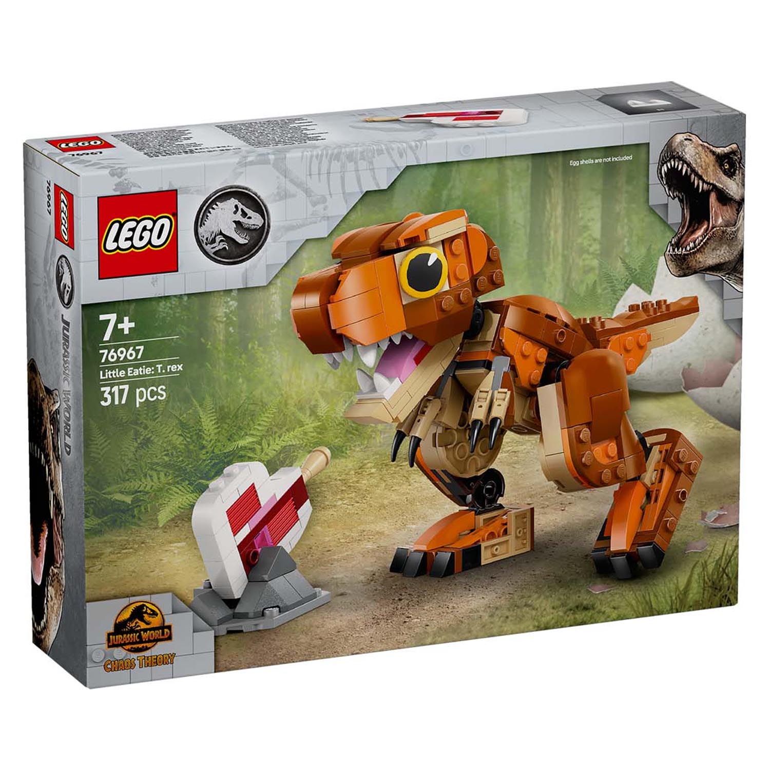 Конструктор детский LEGO Jurassic World Маленький обжора: Ти-Рекс - фото 8