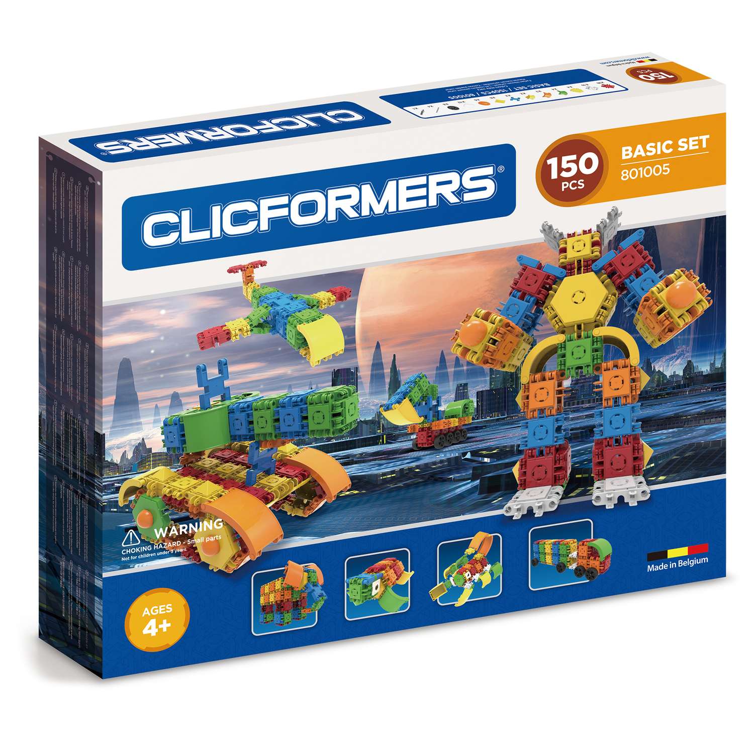 Конструктор Clicformers Basic Set 150 801005 - фото 1