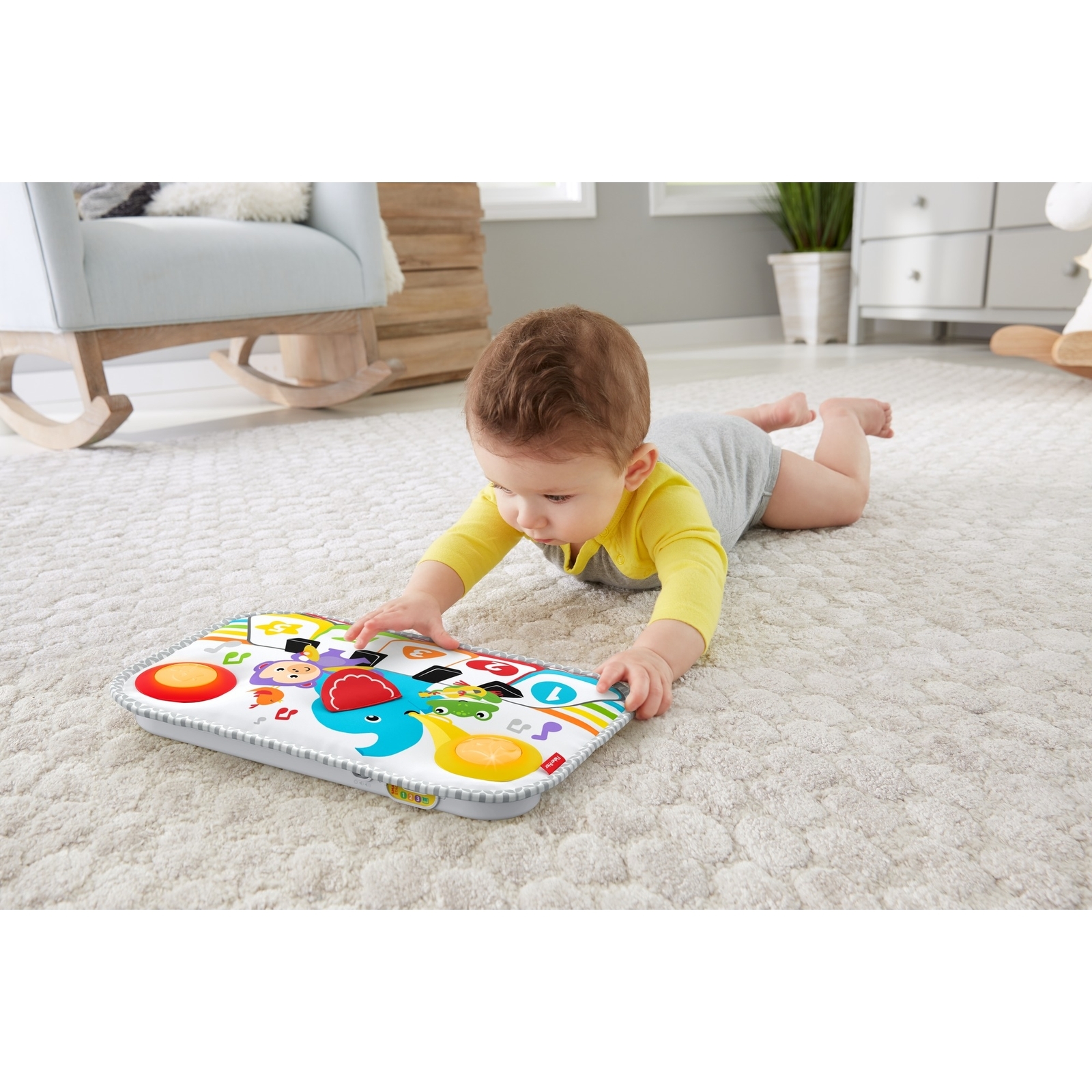 Игрушка Fisher Price Умные этапы Нажимай и играй на пианино GFJ53 - фото 5