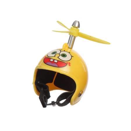 Велосипедный звонок Mobylos Утка в шлеме с пропеллером Спанч Боб