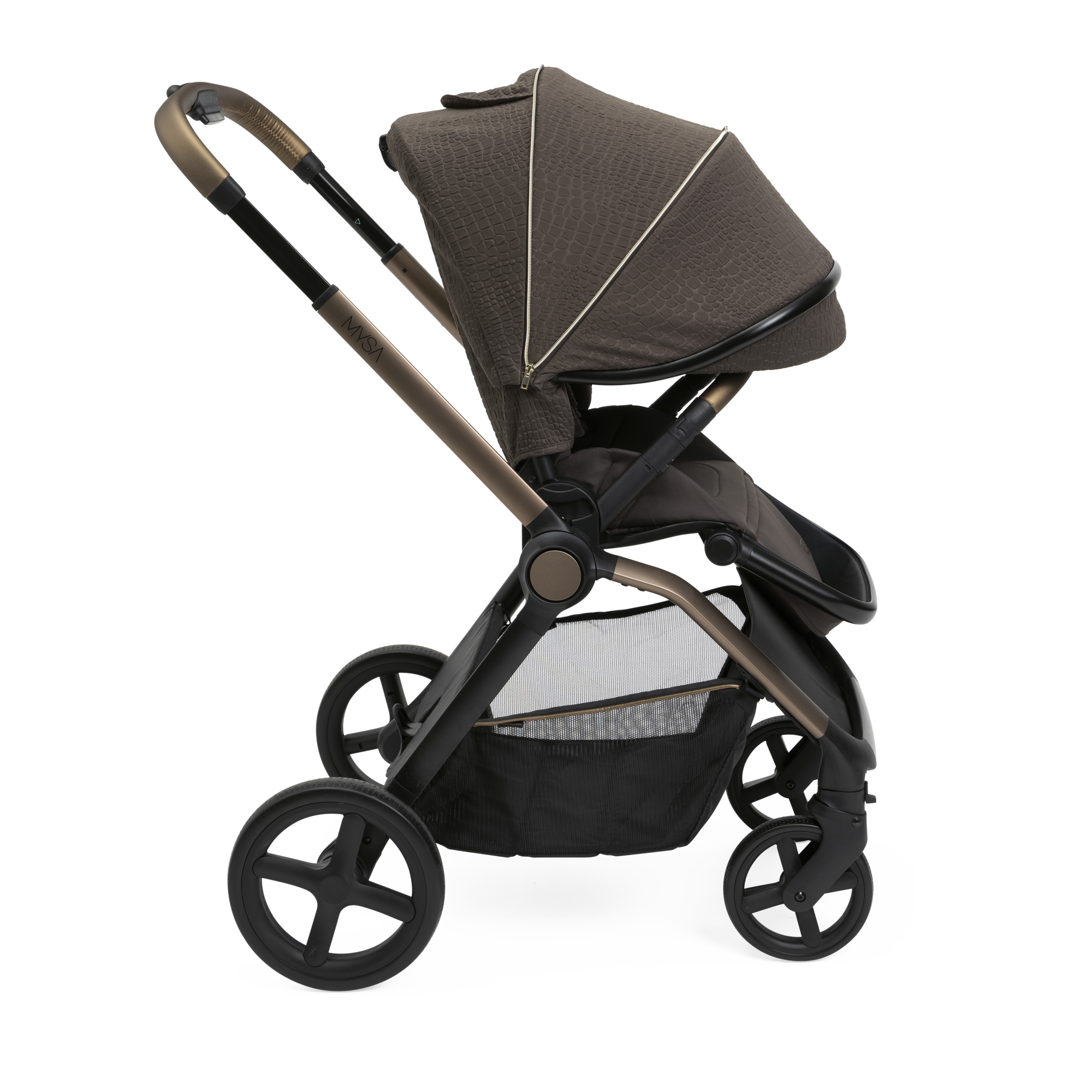 Коляска Chicco Mysa Stroller bronze lizard re lux - фото 16