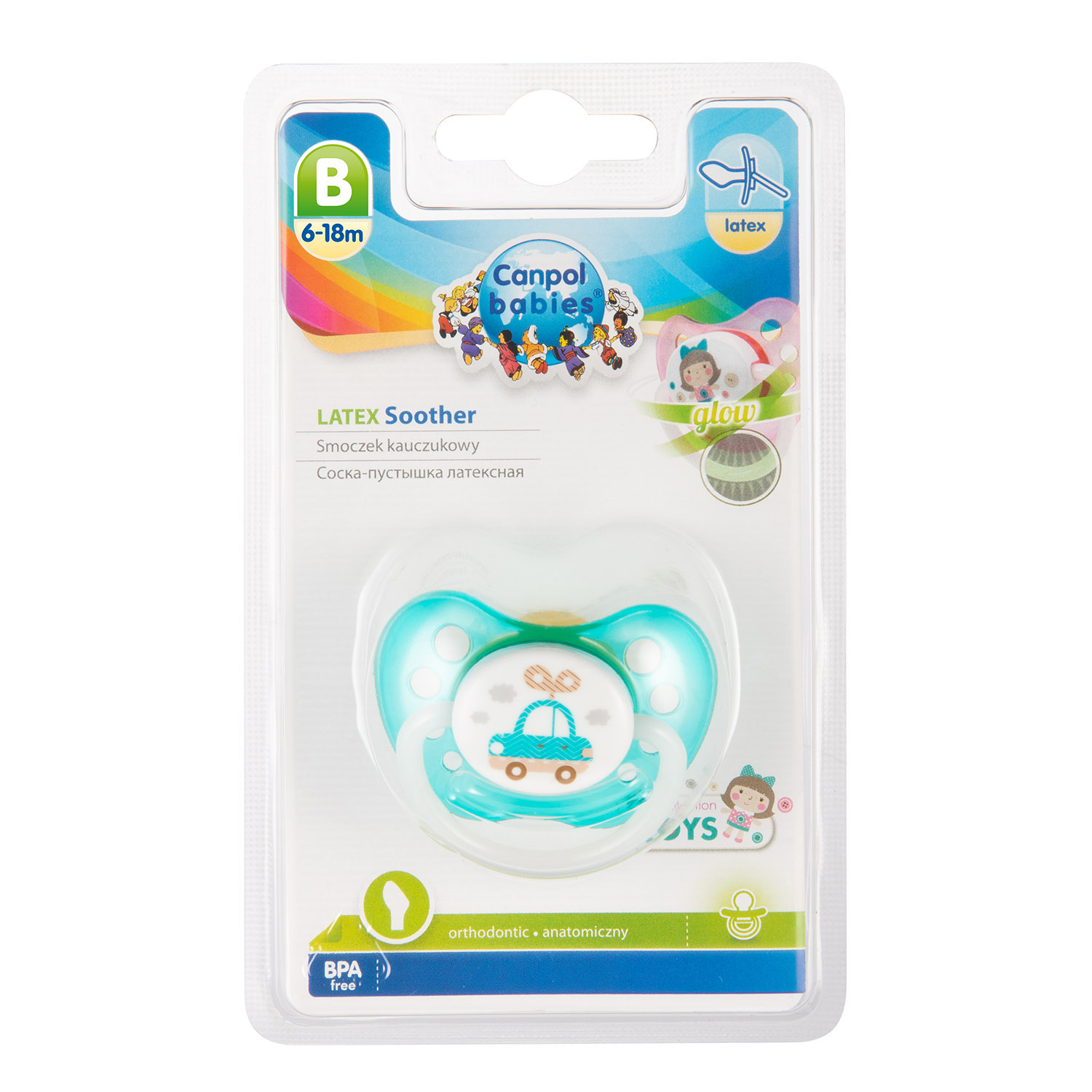 Пустышка Canpol Babies Toys c 6месяцев в ассортименте - фото 11