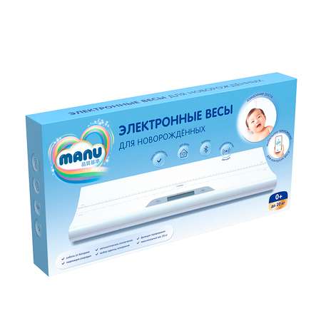 Весы MANU электронные Bluetooth MN-1033