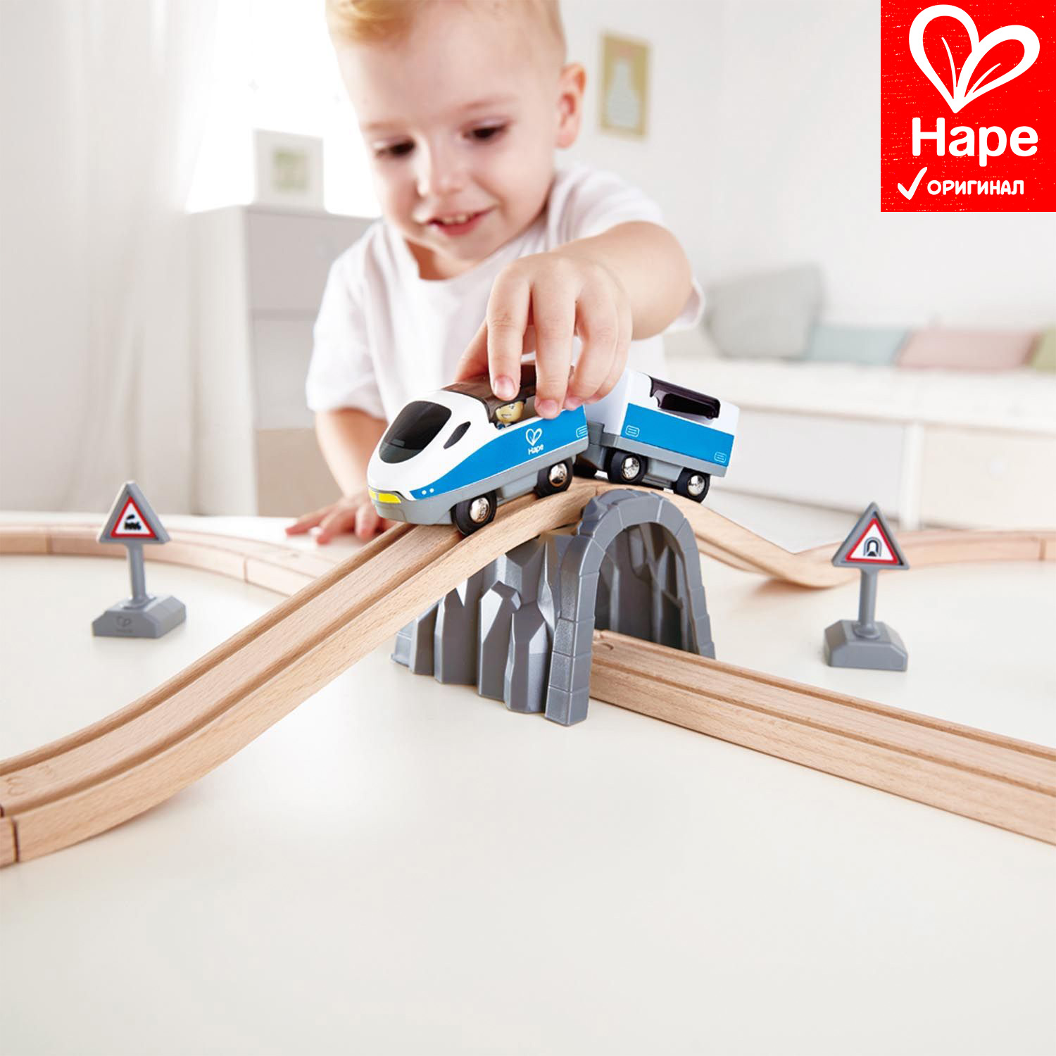 Развивающая железная дорога Hape E3729_HP - фото 1