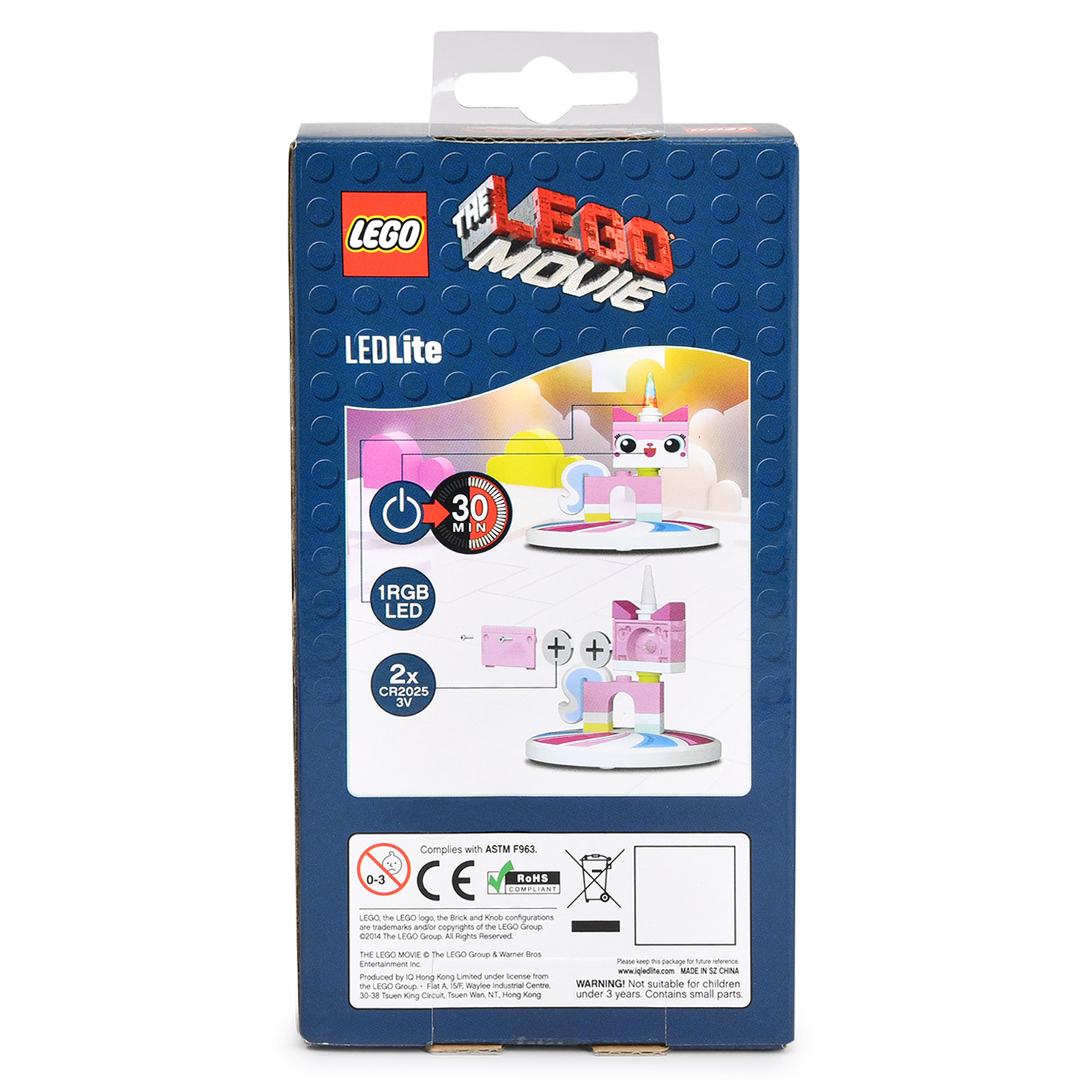 Фонарик на подставке LEGO Movie Unikitty LGL-NI2 - фото 3