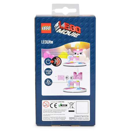 Фонарик на подставке LEGO Movie Unikitty LGL-NI2